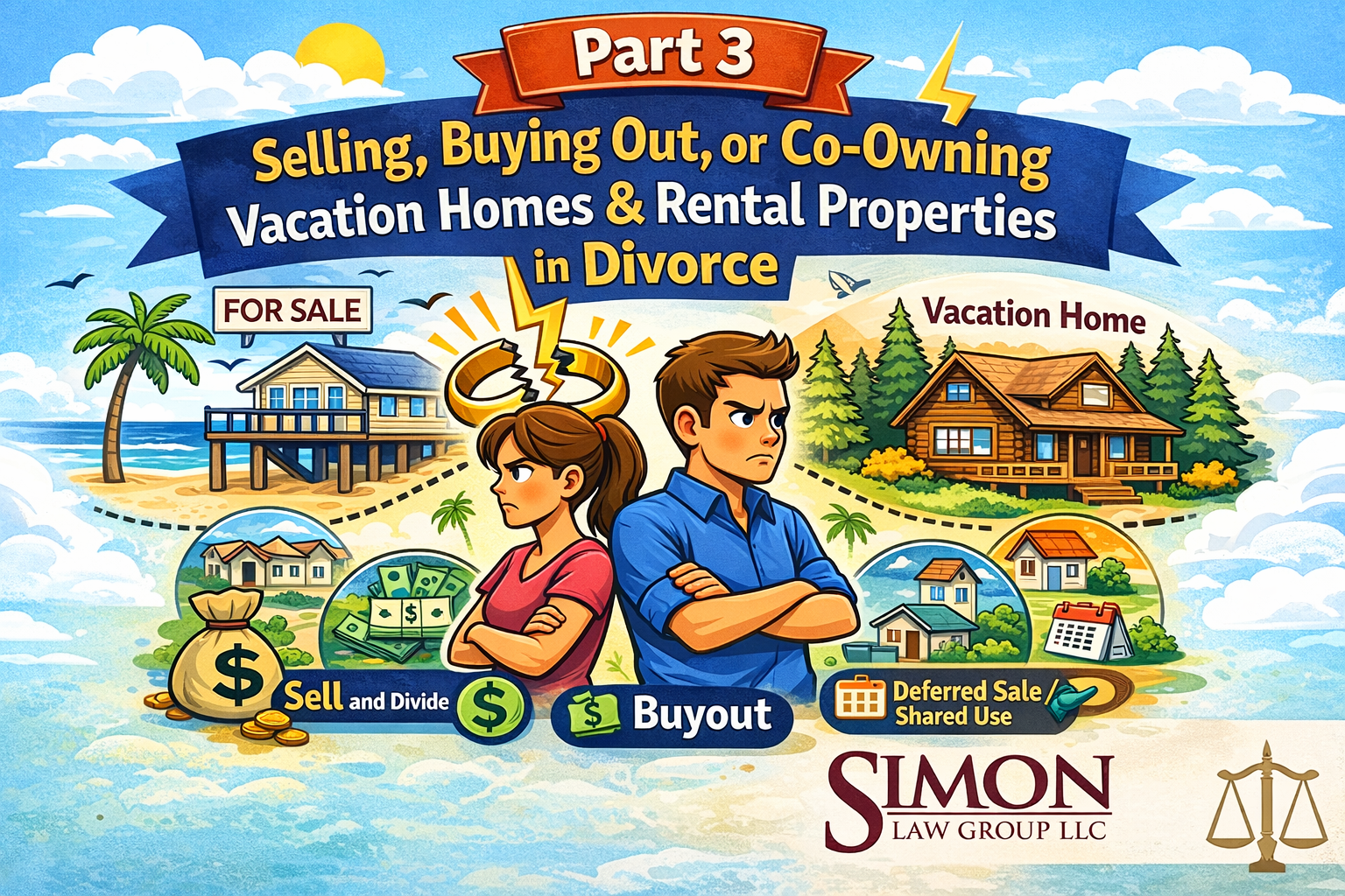 NJ Divorce Do I have to sell my beach house